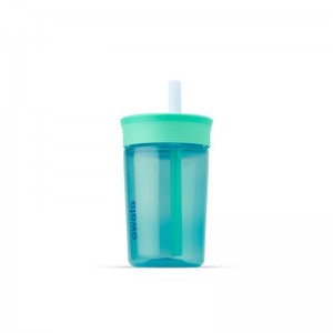 Owala 15oz Kids Tumbler Plastic Water Bottle Blue | UEF957KJ