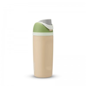 Owala 16oz Kids FreeSip® Stainless Steel Water Bottle Beige | EHJ5617MX