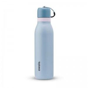 Owala 18oz FreeSip® Twist Stainless Steel Water Bottle Blue | CHK583BS