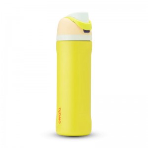 Owala 24oz FreeSip® Stainless Steel Water Bottle Yellow | KZI6069AP