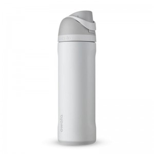 Owala 24oz FreeSip® Stainless Steel Water Bottle White | HAD9688XN