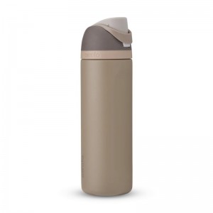 Owala 24oz FreeSip® Stainless Steel Water Bottle Brown | PIN1520JN