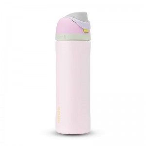 Owala 24oz FreeSip® Stainless Steel Water Bottle Pink | KCS6490PB