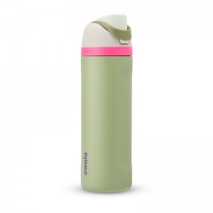 Owala 24oz FreeSip® Stainless Steel Water Bottle Green | MBQ5919BN