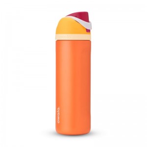 Owala 24oz FreeSip® Stainless Steel Water Bottle Orange | GJO5078FY