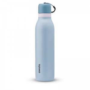 Owala 24oz FreeSip® Twist Stainless Steel Water Bottle Blue | CTF7262FB