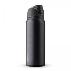 Owala 32oz FreeSip® Stainless Steel Water Bottle Black | QRN3612YS