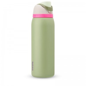 Owala 40oz FreeSip® Stainless Steel Water Bottle Green | PFD4130ZD