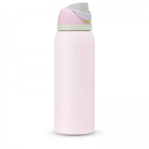 Owala 40oz FreeSip® Stainless Steel Water Bottle Pink | KGY337GI