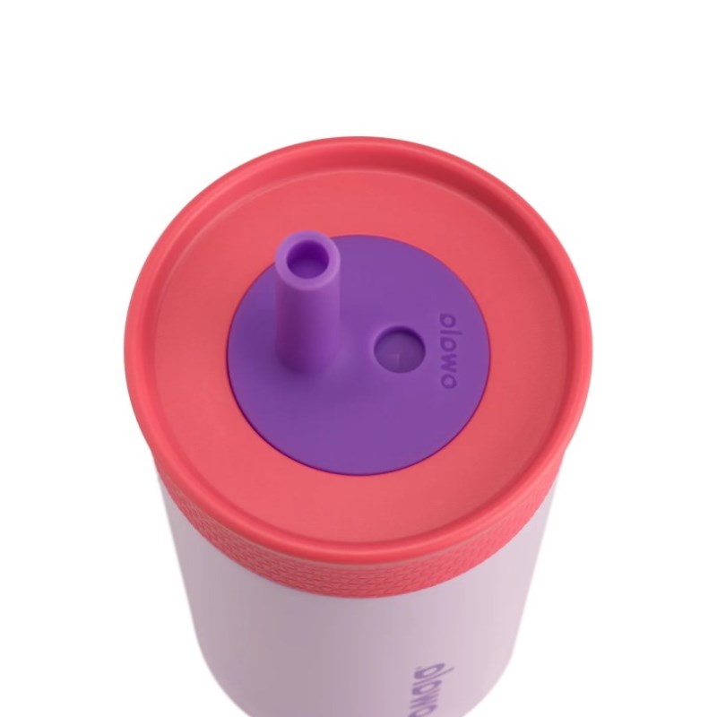 Owala 12oz Kids Tumbler Stainless Steel Water Bottle Purple | SZE8535XJ