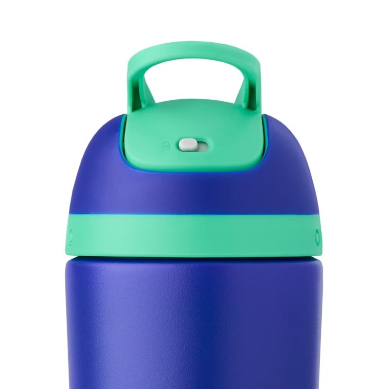 Owala 14oz Kids Stainless Steel Flip™ Water Bottle Green Pink | KQG239LE