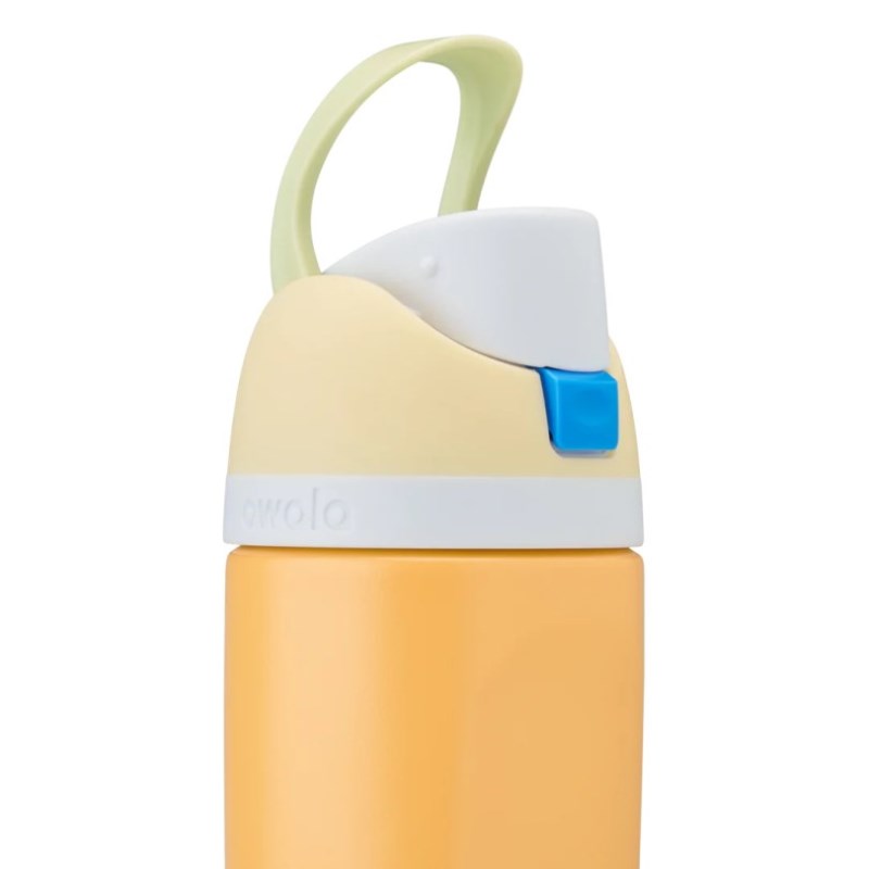 Owala 16oz Kids FreeSip® Stainless Steel Water Bottle Yellow | GSX7252IL