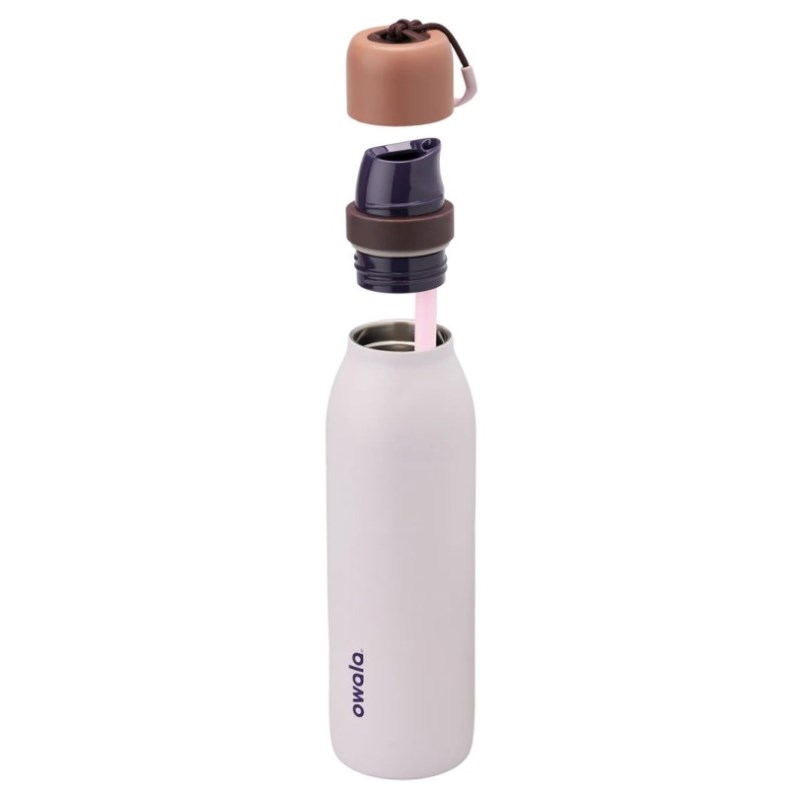 Owala 18oz FreeSip® Twist Stainless Steel Water Bottle Purple | KUY4566RY