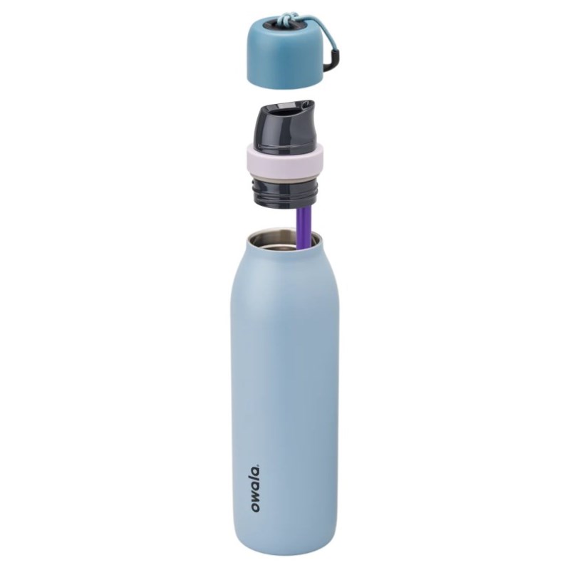 Owala 18oz FreeSip® Twist Stainless Steel Water Bottle Blue | CHK583BS