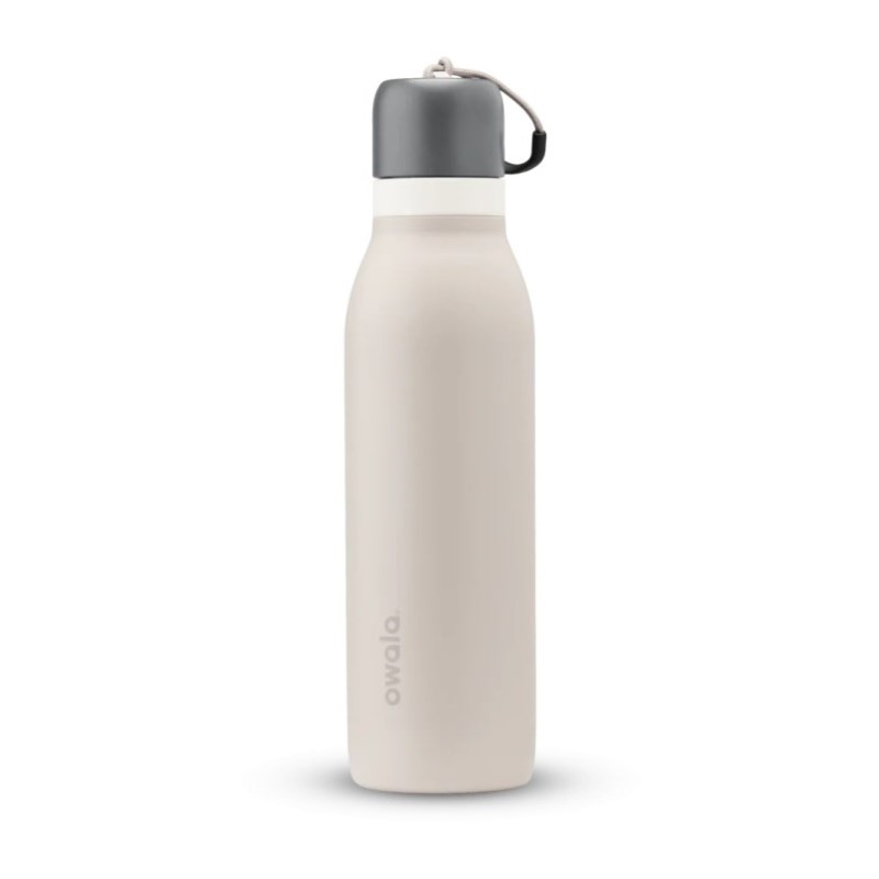 Owala 18oz FreeSip® Twist Stainless Steel Water Bottle Beige | HEP6560YR