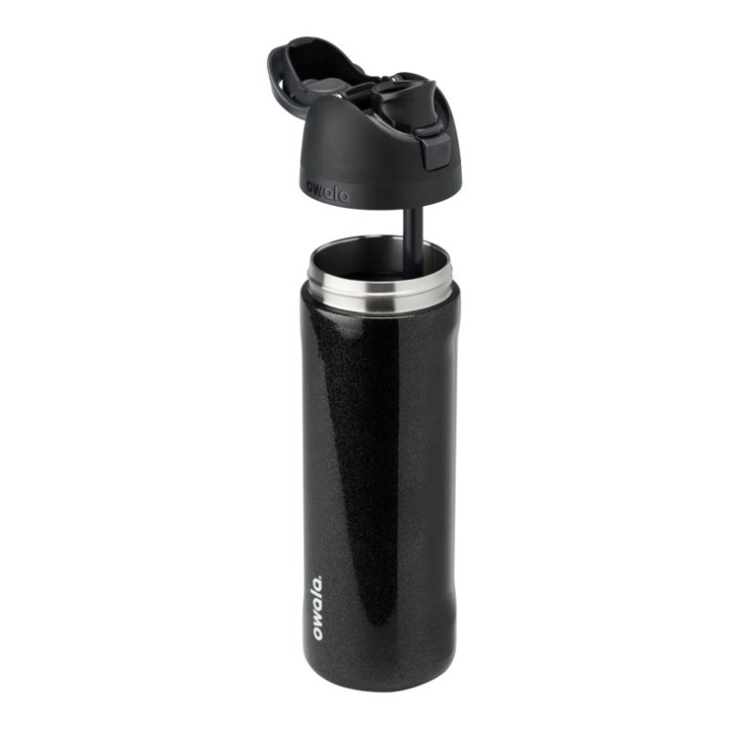 Owala 24oz Cosmic Collection Stainless Steel Water Bottle Black | HBM6432DH