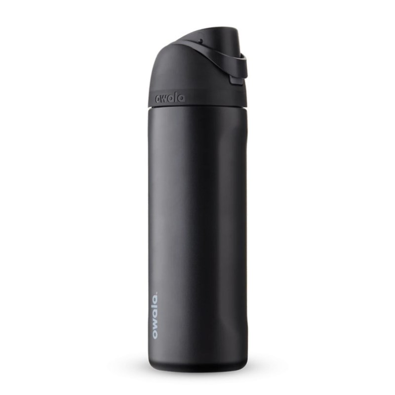 Owala 24oz FreeSip® Stainless Steel Water Bottle Black | PNV3246IH