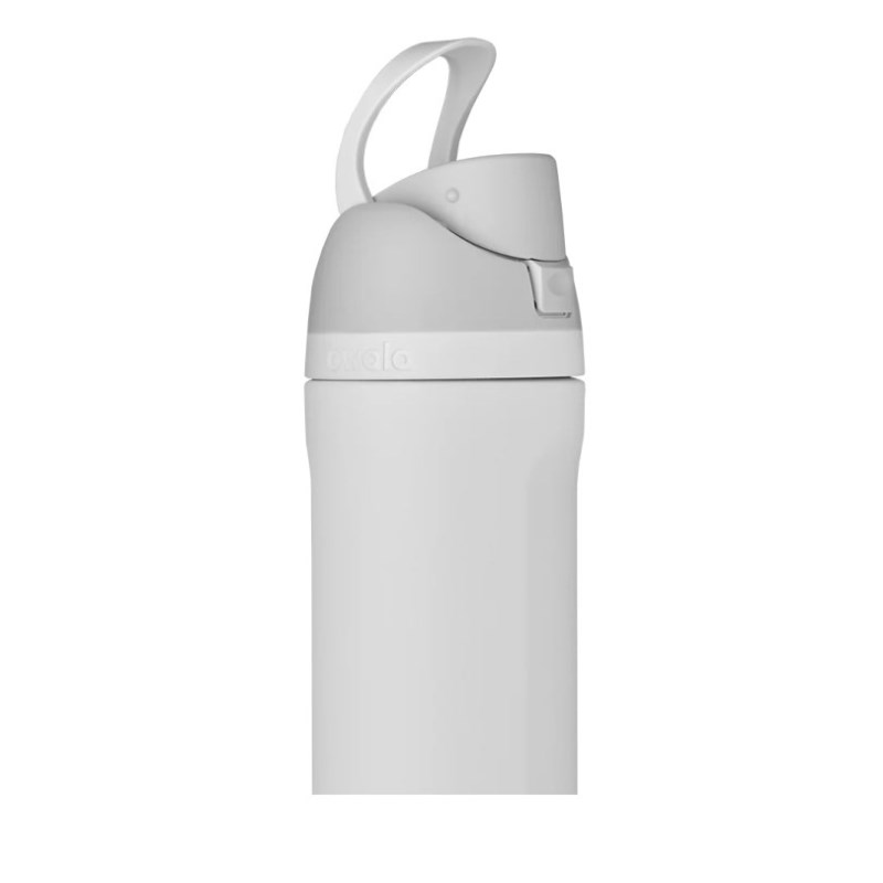 Owala 24oz FreeSip® Stainless Steel Water Bottle White | HAD9688XN