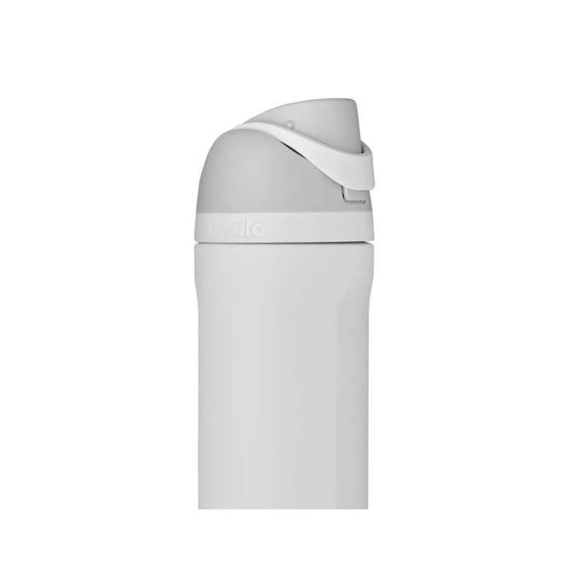 Owala 24oz FreeSip® Stainless Steel Water Bottle White | HAD9688XN