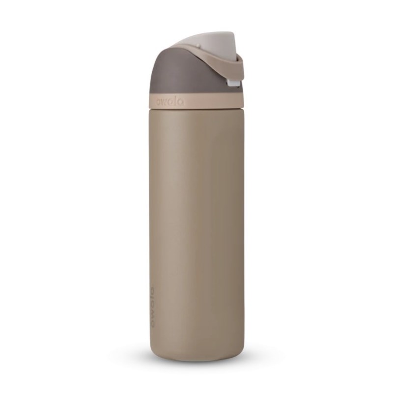 Owala 24oz FreeSip® Stainless Steel Water Bottle Brown | PIN1520JN