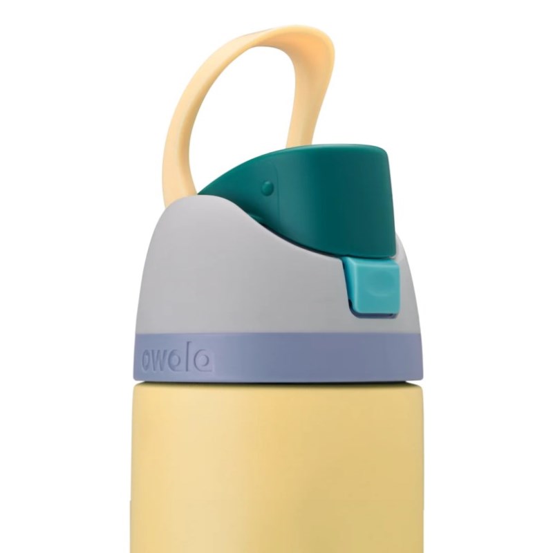 Owala 24oz FreeSip® Stainless Steel Water Bottle Yellow | JDA7722YV