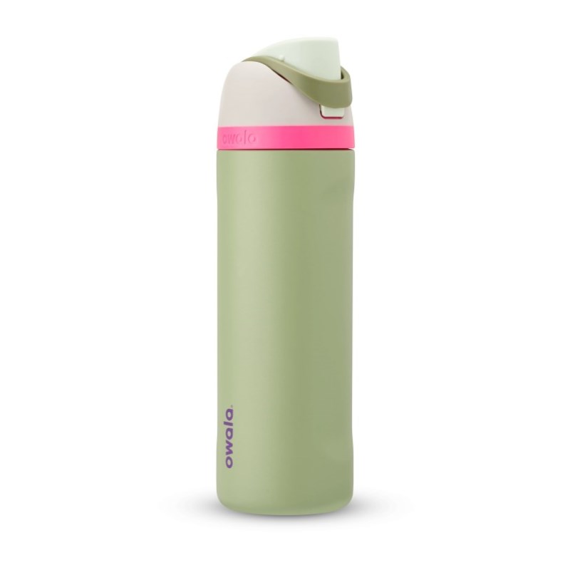 Owala 24oz FreeSip® Stainless Steel Water Bottle Green | MBQ5919BN