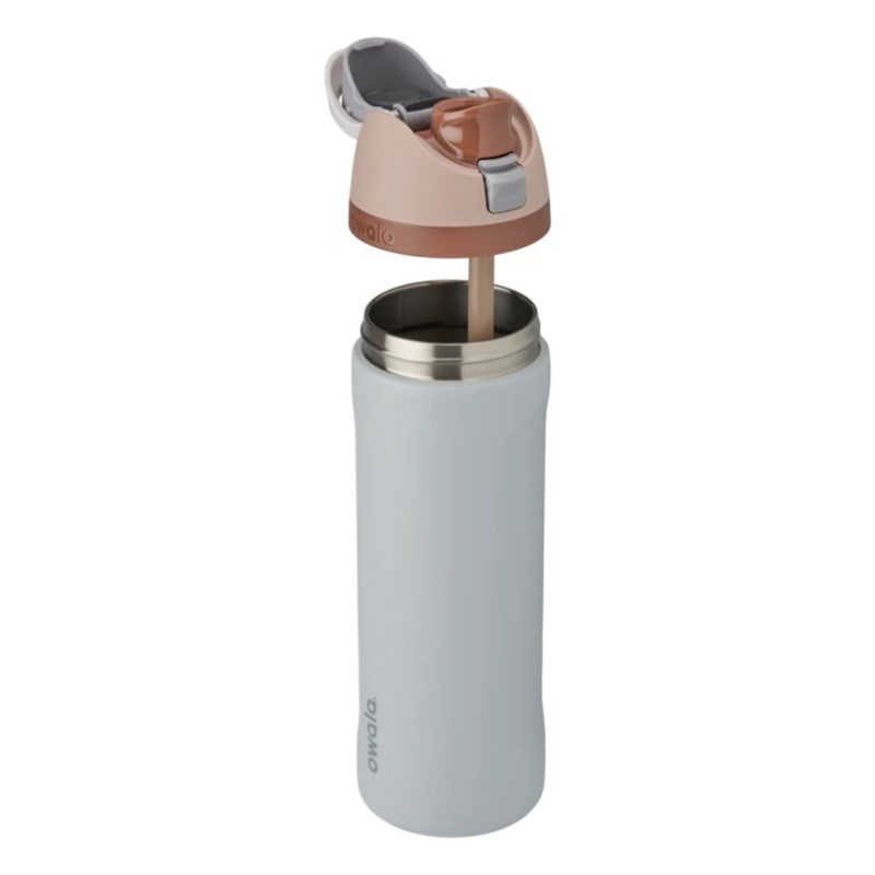 Owala 24oz FreeSip® Stainless Steel Water Bottle Grey | TRN3210JF