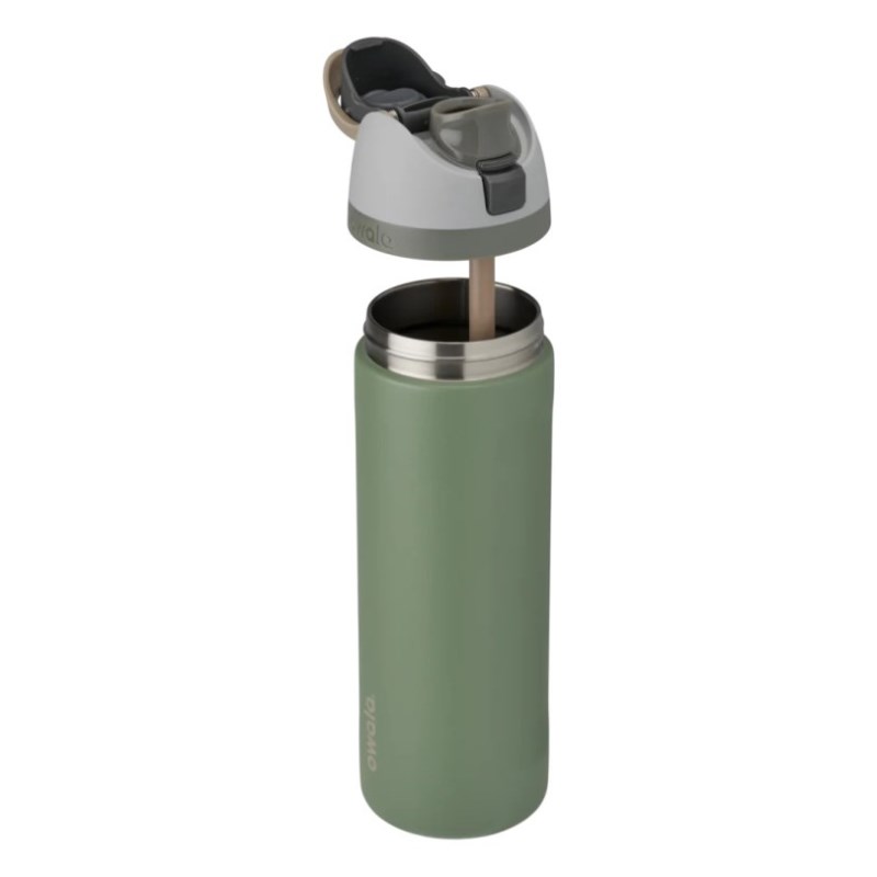 Owala 24oz FreeSip® Stainless Steel Water Bottle Green | NHT969LL