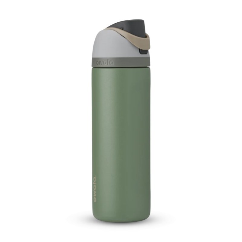 Owala 24oz FreeSip® Stainless Steel Water Bottle Green | NHT969LL