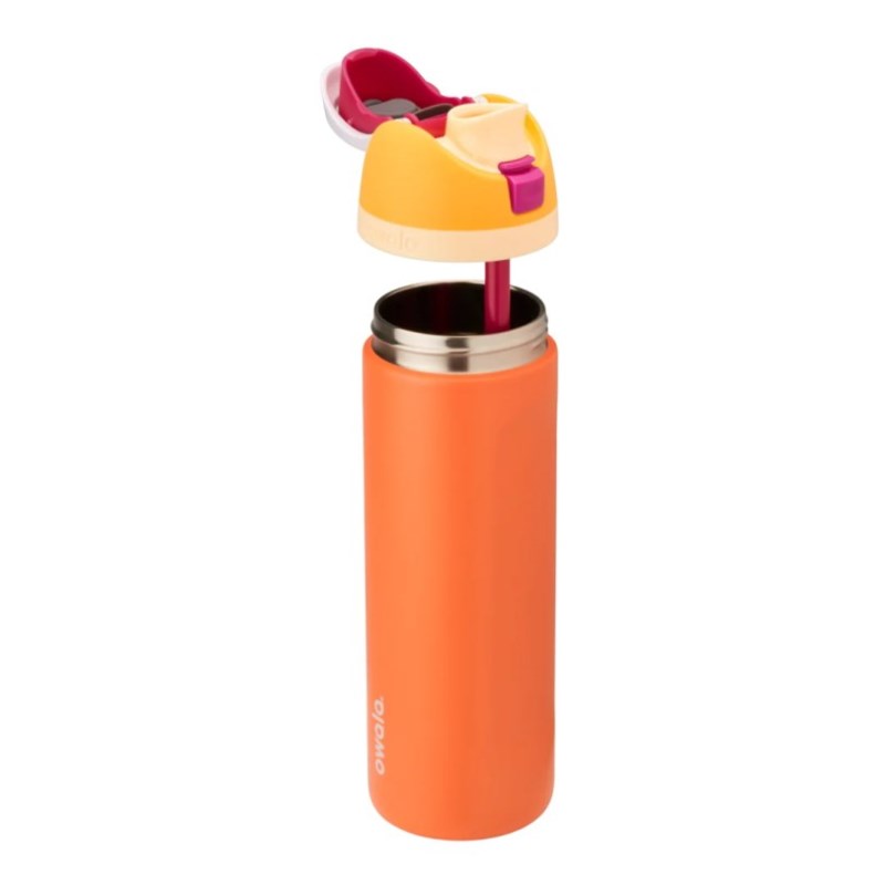 Owala 24oz FreeSip® Stainless Steel Water Bottle Orange | GJO5078FY