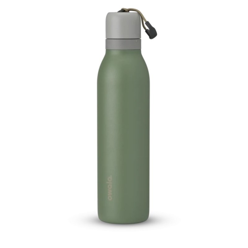 Owala 24oz FreeSip® Twist Stainless Steel Water Bottle Green | VUF9092FF