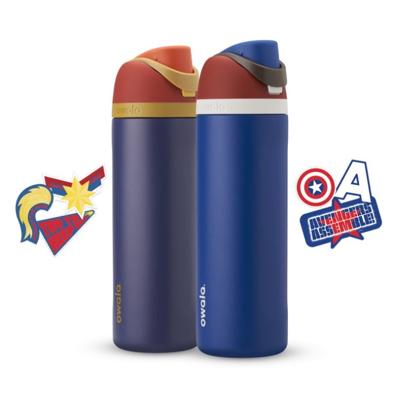 Owala 24oz Marvel Stainless Steel Water Bottle Blue | CNW2918DQ