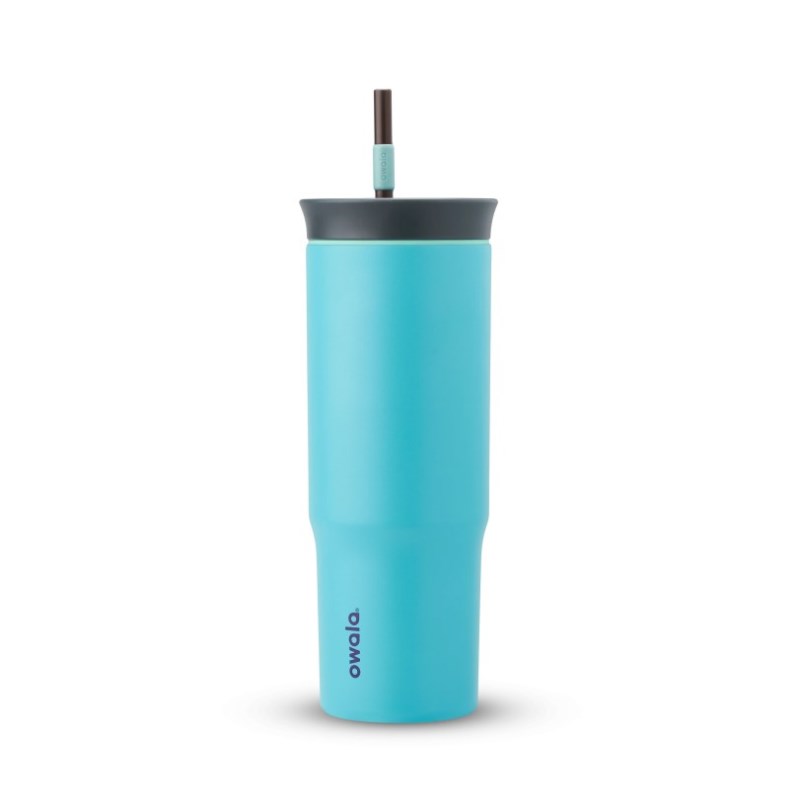 Owala 24oz Tumbler Stainless Steel Water Bottle Blue | DZX1632LU