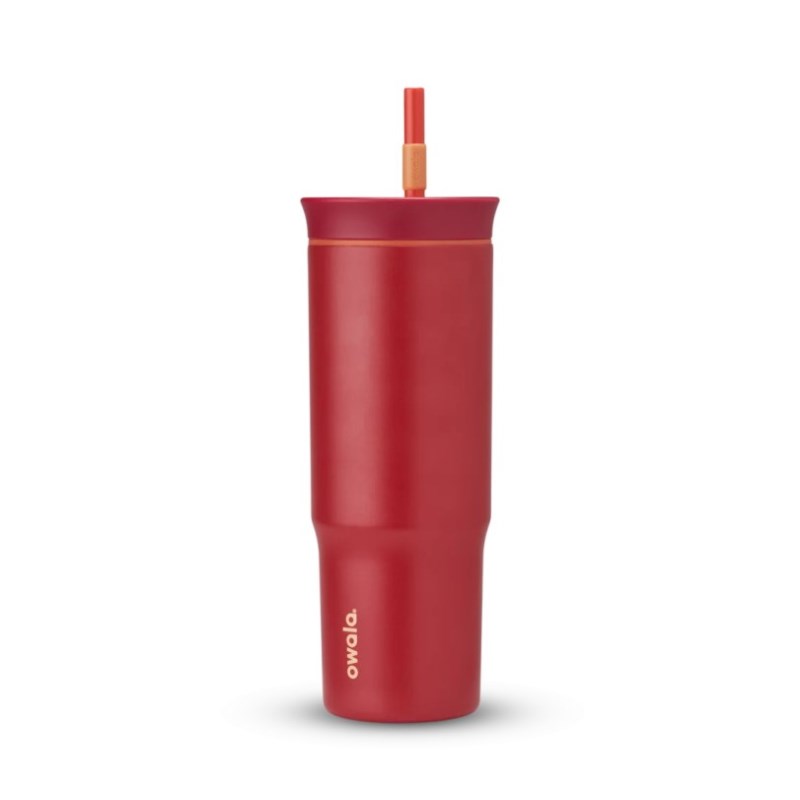 Owala 24oz Tumbler Stainless Steel Water Bottle Red | OFG3569BC