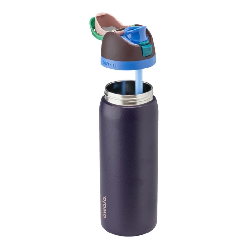 Owala 32oz FreeSip® Stainless Steel Water Bottle Black | DWY5039QR