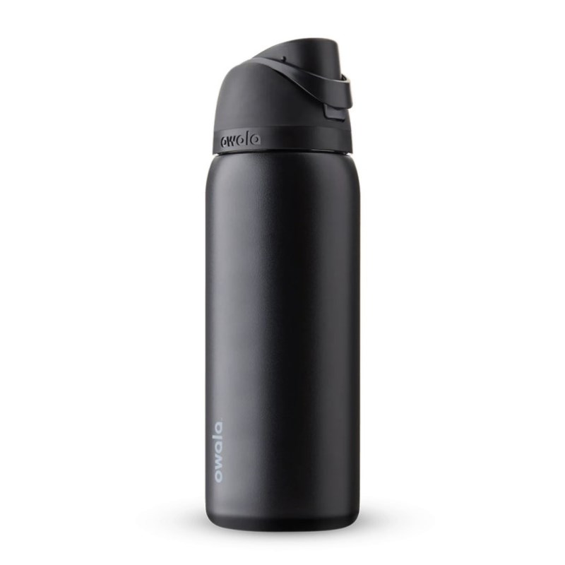 Owala 32oz FreeSip® Stainless Steel Water Bottle Black | QRN3612YS