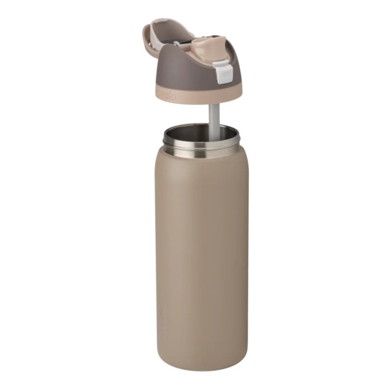 Owala 32oz FreeSip® Stainless Steel Water Bottle Brown | LRF4534DC