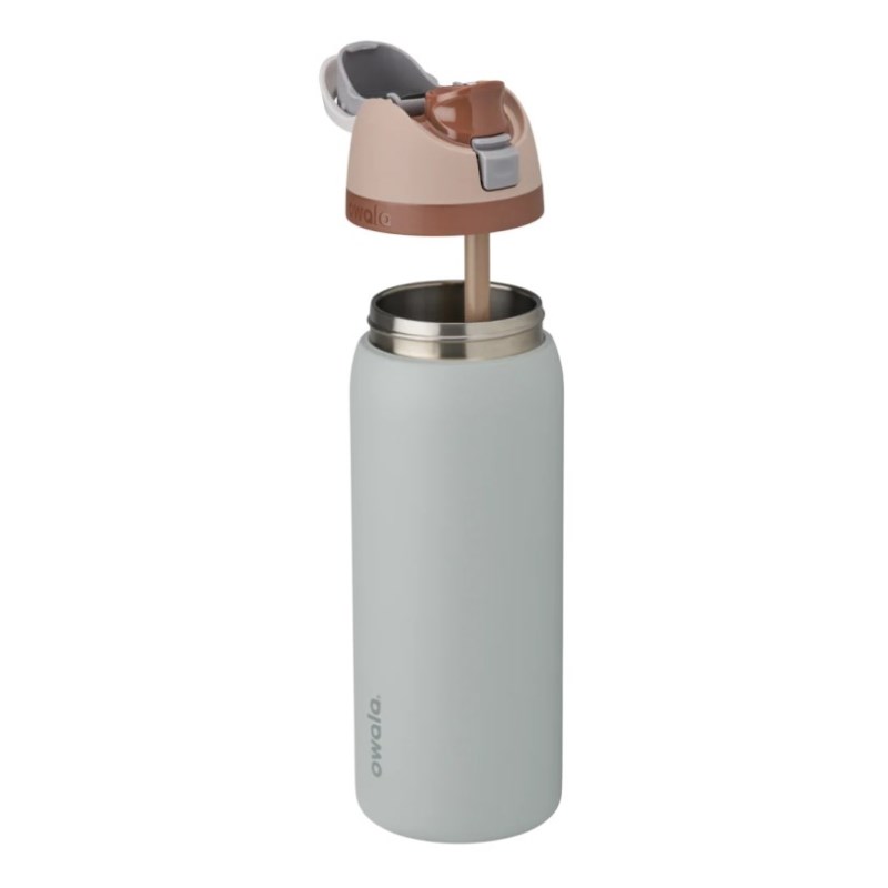 Owala 32oz FreeSip® Stainless Steel Water Bottle Grey | FYP6364OD