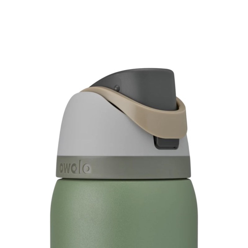 Owala 32oz FreeSip® Stainless Steel Water Bottle Green | MOY641JW