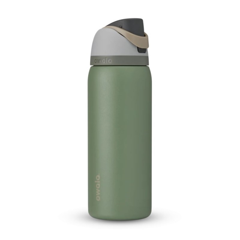 Owala 32oz FreeSip® Stainless Steel Water Bottle Green | MOY641JW