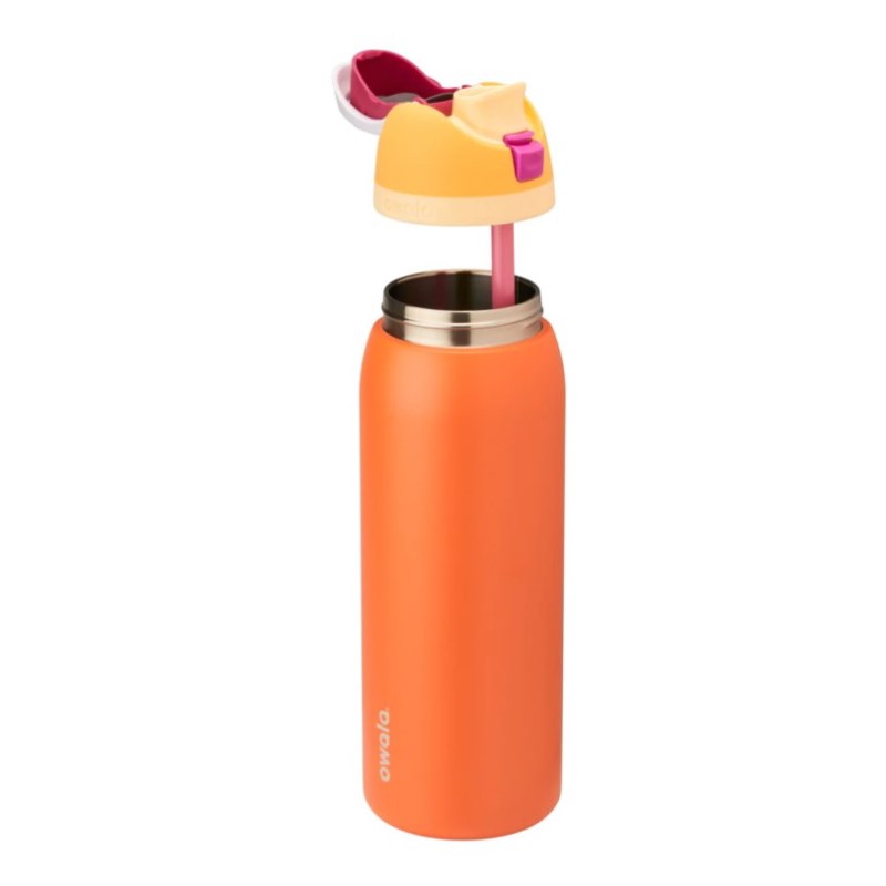 Owala 40oz FreeSip® Stainless Steel Water Bottle Orange | RPW7836YC