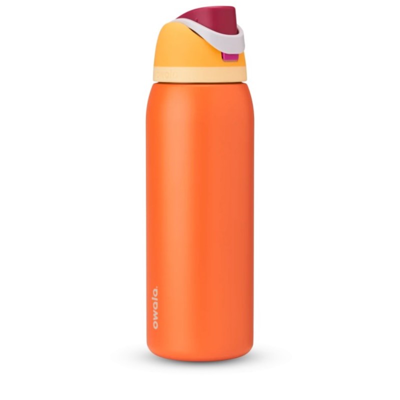 Owala 40oz FreeSip® Stainless Steel Water Bottle Orange | RPW7836YC