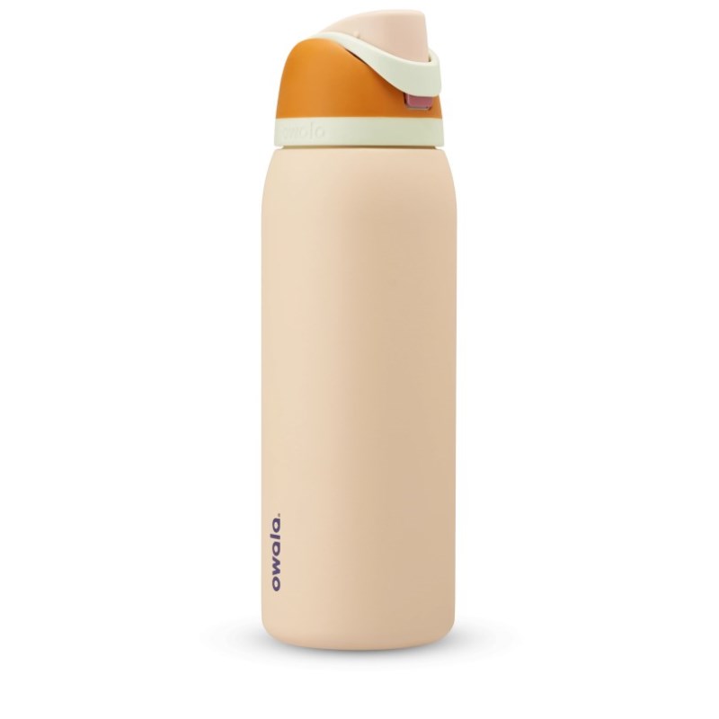 Owala 40oz FreeSip® Stainless Steel Water Bottle Beige | CZO2062EW