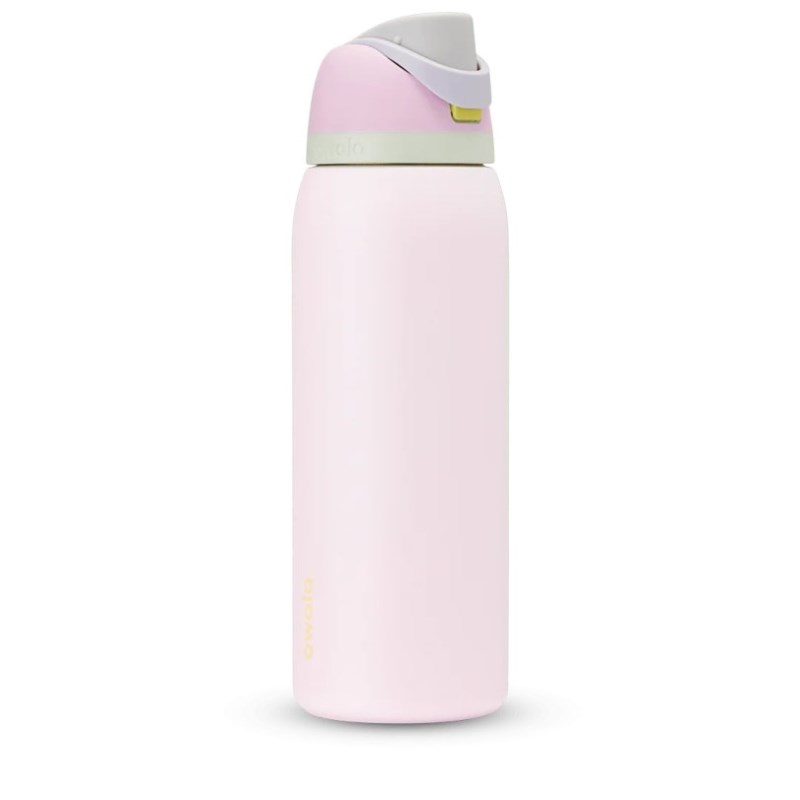 Owala 40oz FreeSip® Stainless Steel Water Bottle Pink | KGY337GI